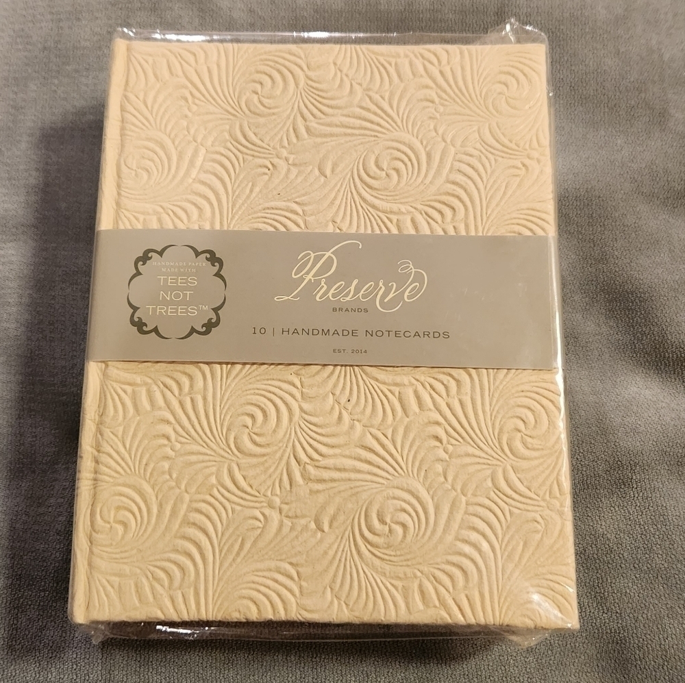Preserve Brands Notecards Stationary Tees Not Trees